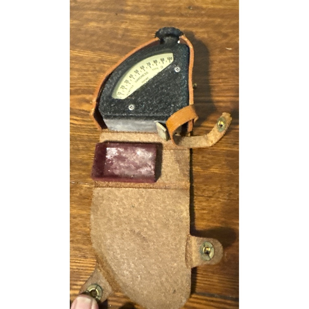 Shore Instrument Type A Durometer Hardness Tester W/ Case Jamaica NY USA READ!